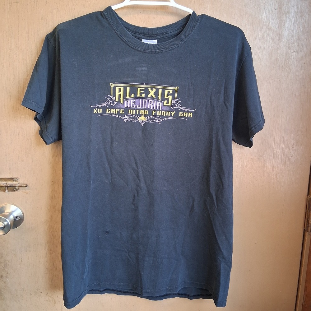 Alexis DeJuria Patron‎ Funny Car Racing Sugar Skull Tee Sz M
